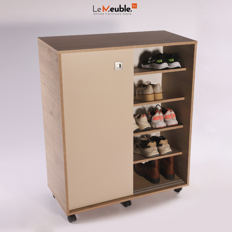 Porte chaussures coulissante